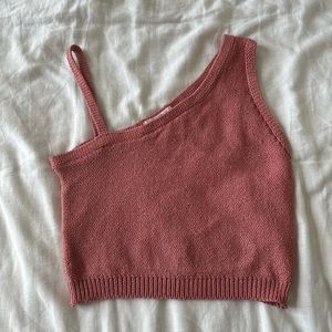 Asymmetrical strap top